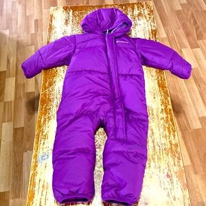 Columbia one piece snow suit excellent shape 18-24 months